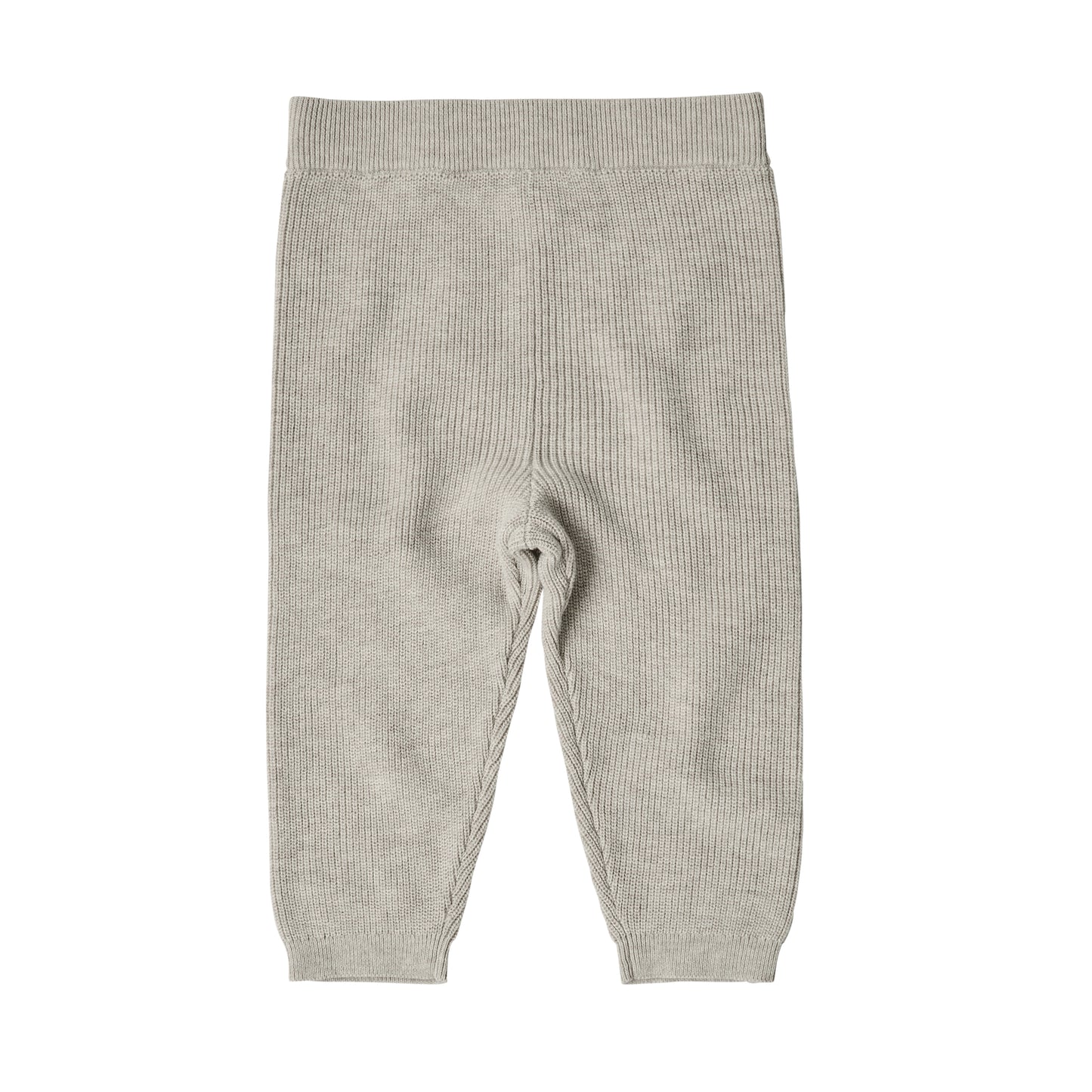 Baby Rib Pants | Taupe Melamge